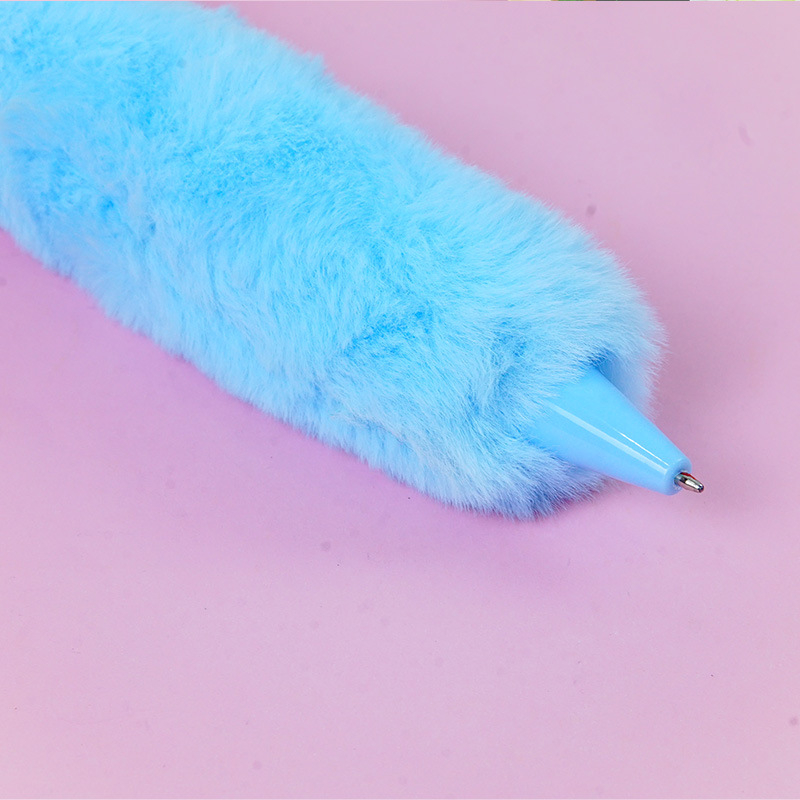 Plišano kuglična olovka s pritiskom, marka Grid time, model Press, vrh: kuglica, pakiranje: masovno