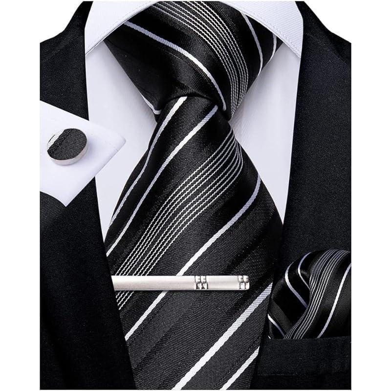  Нова мъжка раирана вратовръзка, плетена копринена вратовръзка, дропшипинг, налична в  платформи за трансгранична електронна търговия.