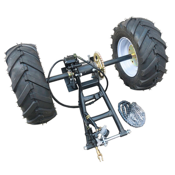 Kit axă spate ATV AO GE cu disc și anvelopă off-road