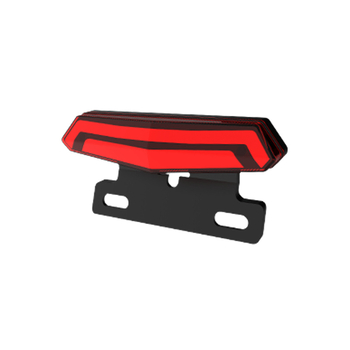 Zadnje svjetlo za tricikl motor ABS+PC 36-38V WD-07 Razina svjetline 2