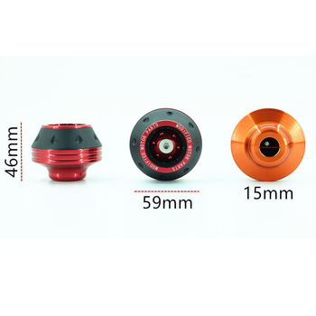 Bartley aluminijska legura prednja čašica vilice za motocikle, zaštita od pada, model 1