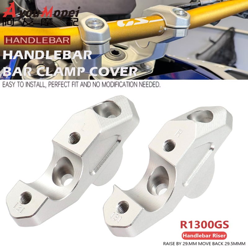 Set dizanja upravljača za BMW R1300GS – visoko gusto aluminijska legura, model: kod za povećanje visine upravljača