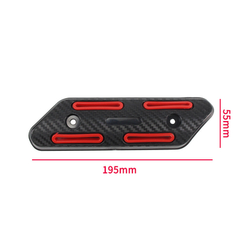 Univerzalni poklopac zaštite ispušnog sustava ABS-a za Jinji 300 – Model XG-332, off-road motocikl, dekorativna izolacija topline