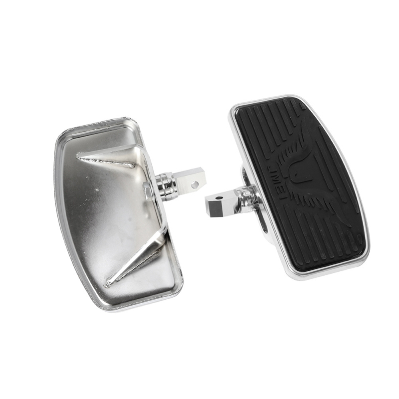 Πεντάλι μοτοσικλέτας - μεταλλικό, επίχρισμα ηλεκτροπλατίσματος, εμπρός πεντάλ, συμβατό με Honda VTX 1300/1800