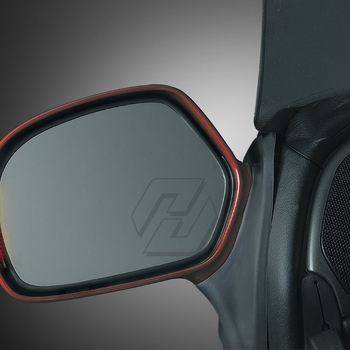 Homtru Lumină decorativă pentru oglinda retrovizoare a motocicletei cu semnal de direcție pentru Goldwing 1800 GL1800 F6B