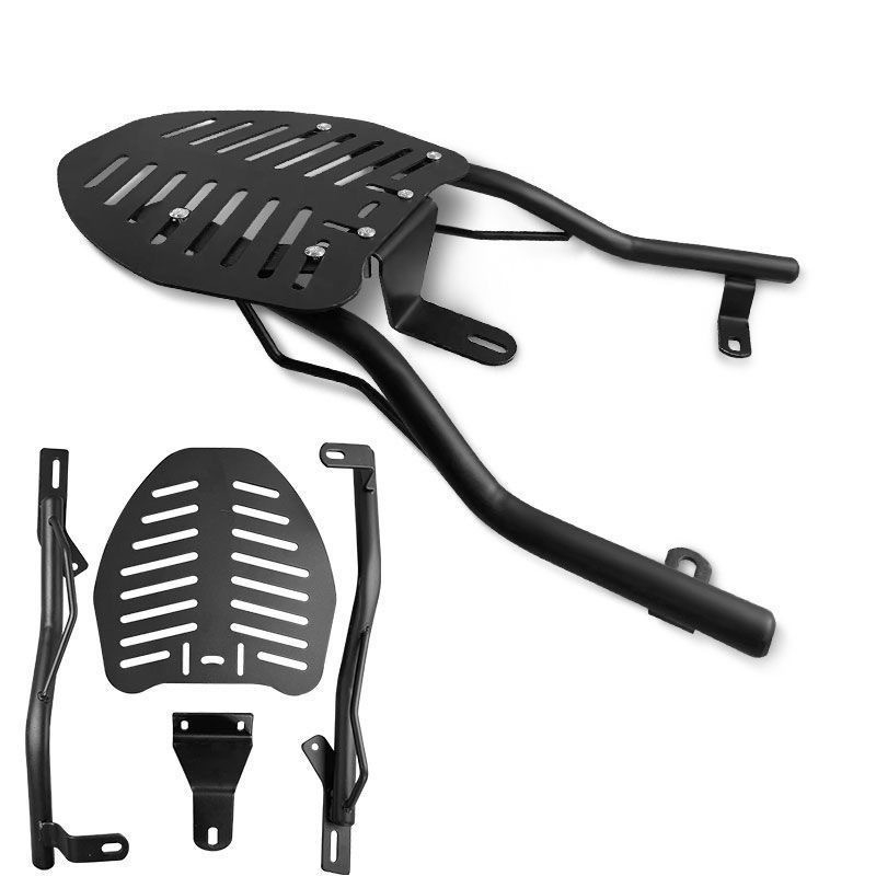 Univerzalni stražnji nosač za električna vozila — visoko ugljično čelik, držač kutije za dostavu, kompatibilan sa skuterima i električnim biciklima