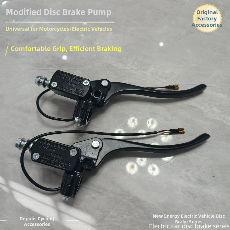 Pompa de frână cu disc pentru motociclete și vehicule electrice – OEM original, compatibilă cu frâna stânga și dreapta