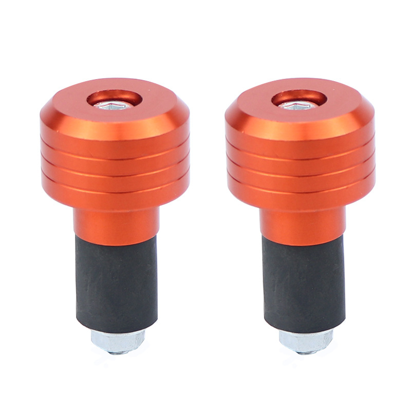 Oran motociklistički dodaci za upravljač: kapica za ručicu upravljača i balansirajući slider, od aluminijske legure, otporan na habanje, za sve sezone