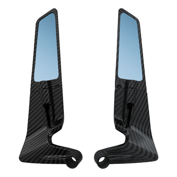 Adaptor oglindă pentru motocicletă din aliaj de aluminiu, model H3390 snakeskin, oglindă pătrată, montaj față-spate, compatibil cu motociclete și vehicule electrice