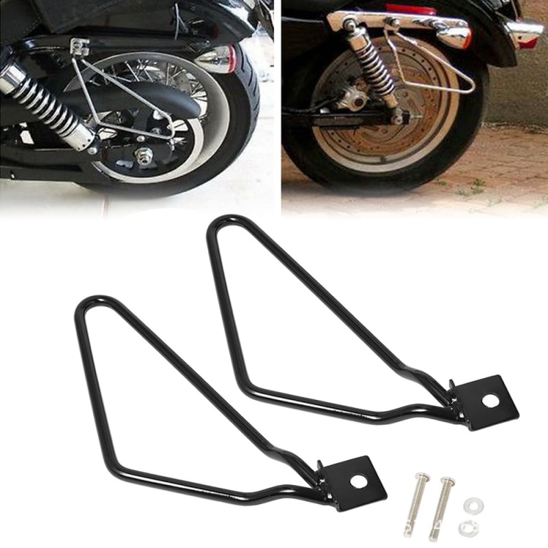 tg Harley motocikl bočna kutija nosač, retro modificirani univerzalni trokutasti zaštitni nosač