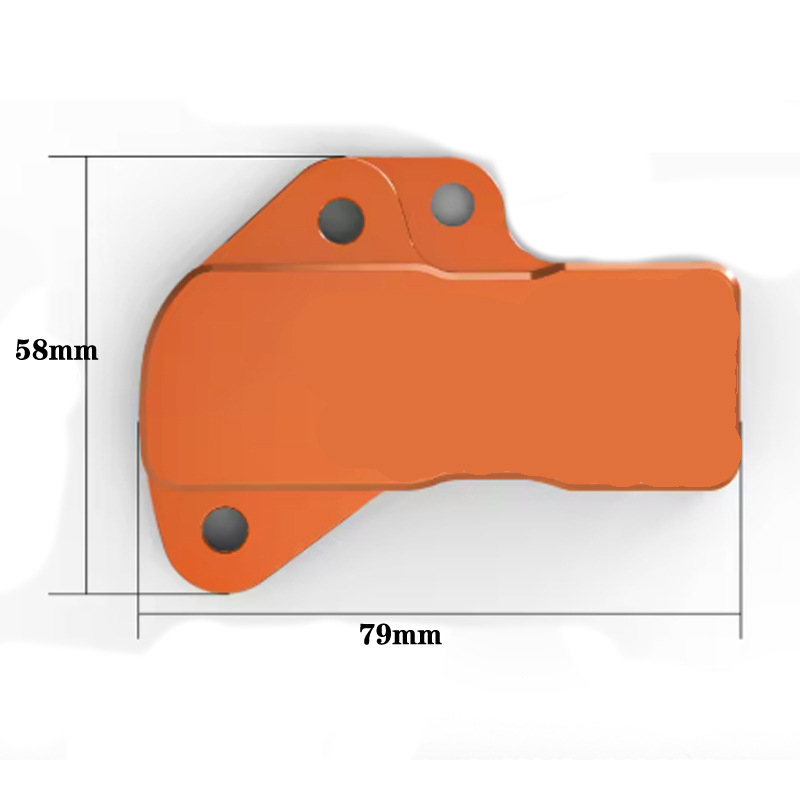 Zaštita senzora za EXC XCW 150/250/300 – aluminijska legura, vodootporna, otporna na habanje, reflektirajuća, standardna debljina