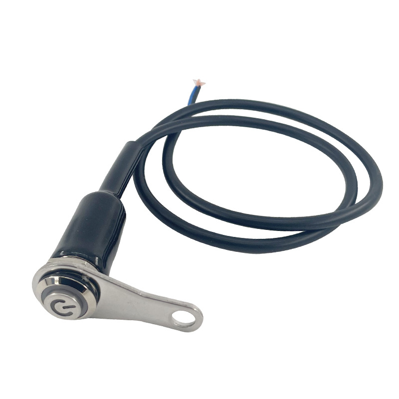 Comutator suport indicator pentru motocicletă - Oțel inoxidabil, Multifuncțional, cu inel de lampă, Compatibil cu faruri