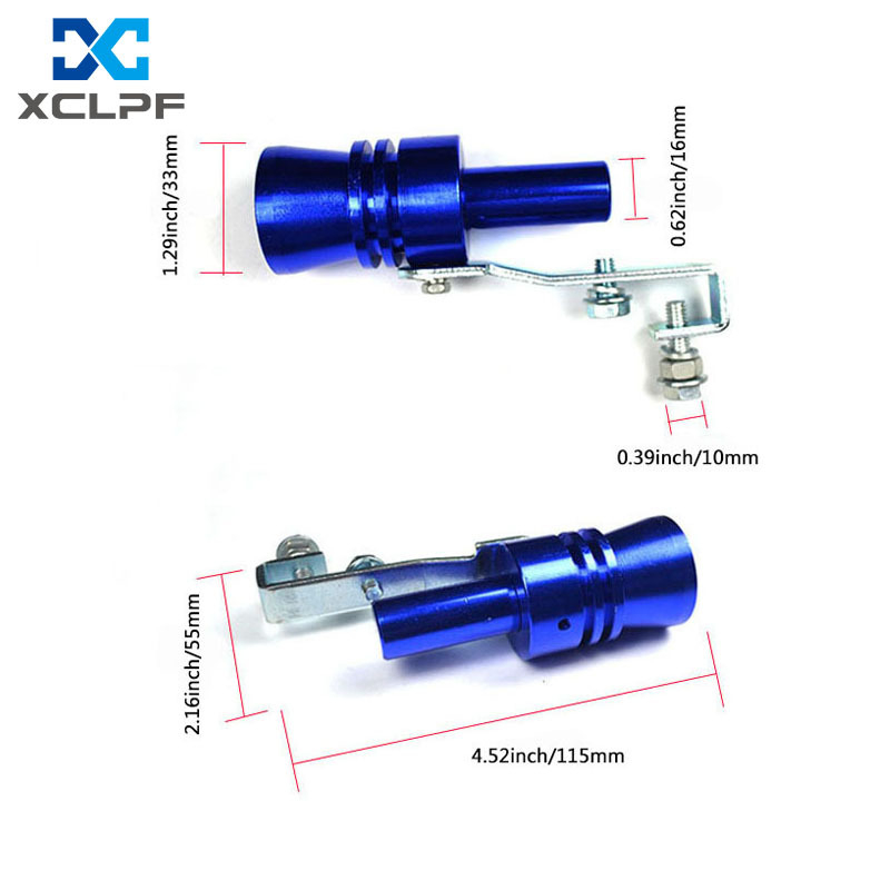 Automobilska turbinska zviždaljka i zvučni generator ispušne cijevi, aluminijska legura, Wen Shuai, model Exhaust pipe generator, univerzalna kompatibilnost