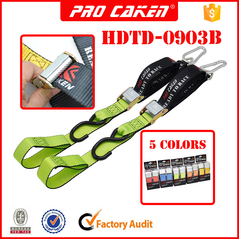 CAKEN Debeli remen za vezivanje motocikla HDTD-0901B, Opće korištenje, Prilagodljiv