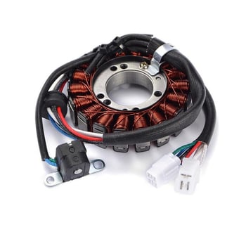 Bobină de stator pentru Kawasaki LTZ 400 Quadsport (2003–2008) OEM 32101-07G00 3409-026 21003-S006; Greutate 0,7 kg; Brand Mandala Shu