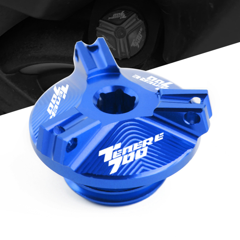 Dekorativna kapica za ulje s zaštitom od krađe za Yamaha Tenere 700