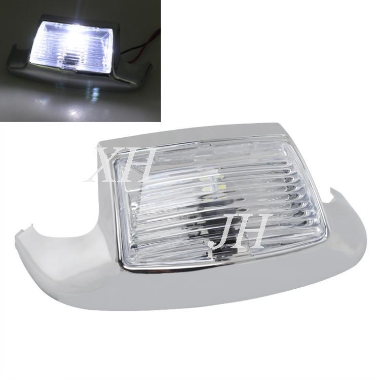 Lumină decorativă pentru aripa din față a motocicletei, LED, compatibil Harley Glide 96-13, brand XHJH, model OTCOVER00005