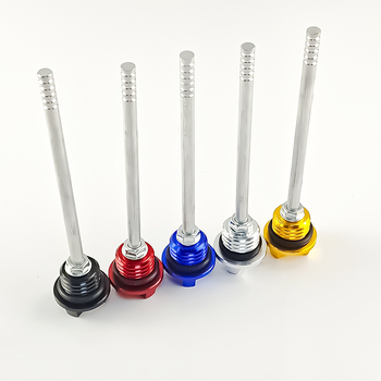 Dipstick de ulei pentru motocicletă din aliaj de aluminiu, prelucrare CNC, universal, accesoriu pentru aspect
