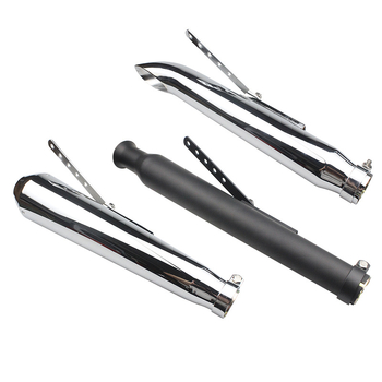 Motorkerékpár kipufogócső - univerzális, állítható, retro-modifikált kiegészítő (Anyag: rozsdamentes acél; Márka: Yixuanbao; Stílus: Egyéb)