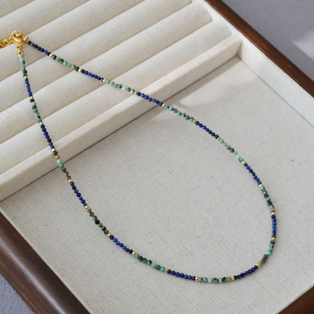 Ogrlica od perli, ručna izrada, francuski retro stil, privjesak od legure, Miya Sophia Jewelry