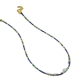 Ogrlica od perli, ručna izrada, francuski retro stil, privjesak od legure, Miya Sophia Jewelry