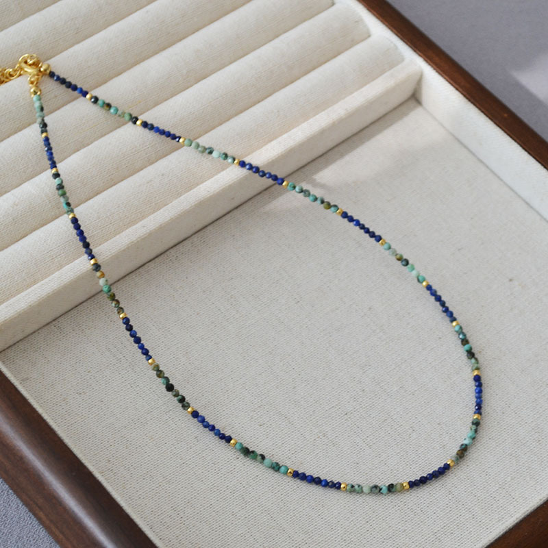 Ogrlica od perli, ručna izrada, francuski retro stil, privjesak od legure, Miya Sophia Jewelry