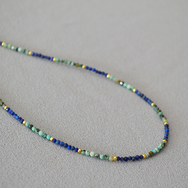 Ogrlica od perli, ručna izrada, francuski retro stil, privjesak od legure, Miya Sophia Jewelry