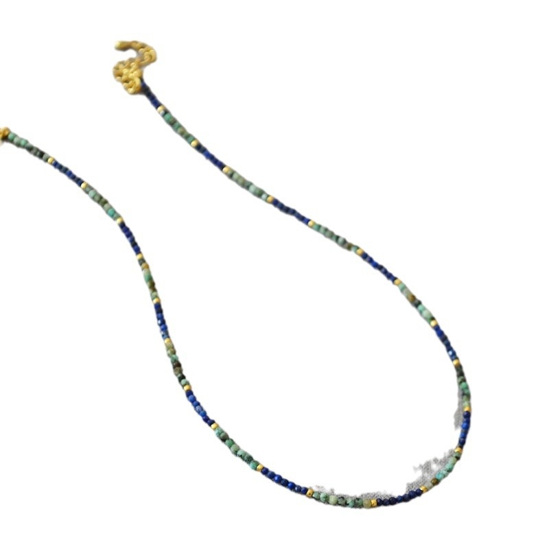 Ogrlica od perli, ručna izrada, francuski retro stil, privjesak od legure, Miya Sophia Jewelry