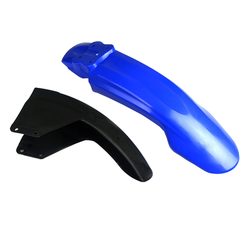 Motorkerékpár sárvédők Yamaha YBR125-höz — elő- és hátsó sárvédők, S2R márka, anyag gumi és műanyag, testreszabott feldolgozás