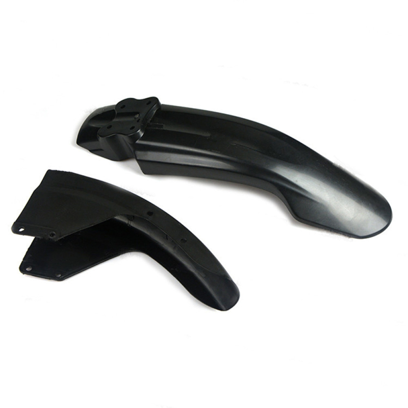 Motorkerékpár sárvédők Yamaha YBR125-höz — elő- és hátsó sárvédők, S2R márka, anyag gumi és műanyag, testreszabott feldolgozás