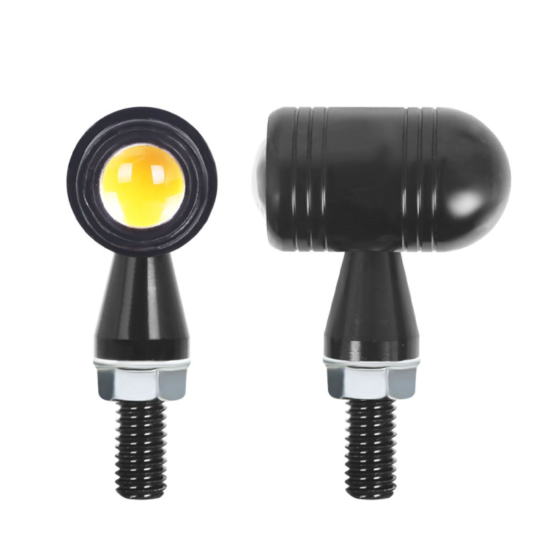 SX-111 Retro mini metalni pokazivač smjera za motocikl, 12V univerzalno