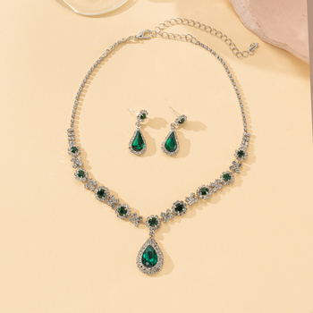 Ogrlica s Rhinestone, obliku U, lanac claw, višeslojni dizajn