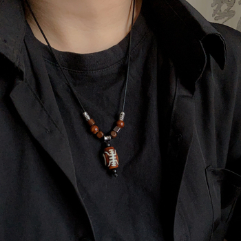Ogrlica – Vintage etnički Tianzhu, ručna izrada, miješani materijali, geometrijski stil, unisex
