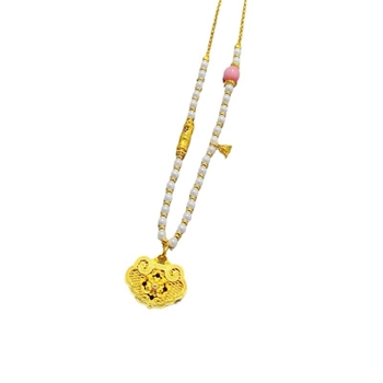 Nakit Wish-Lock sa dijamantima za žene, dizajn bambus zvončića orhideja, legura • Cattivani • Novi kineski stil • Proljeće 2024