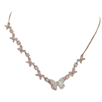 Butterfly naušnice od bakra s Mother-of-Pearl Zircon, elektroplatiranje, geometrijski dizajn, korejski stil, težina 10