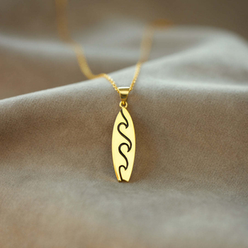 Bakreno geometrijsko ovalno privjesno ogrlica – Tx032, Lin yanen, ljeto 2025