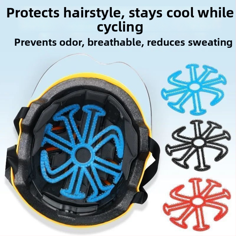 Silikónová vložka do prilby - vzdušná, proti zápachu, univerzálny model