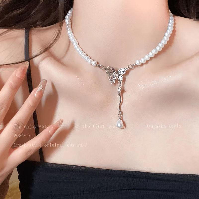 Colier din oțel titan cu design geometric, finisaj lucios, lanț standard, circumferința 41–50 cm