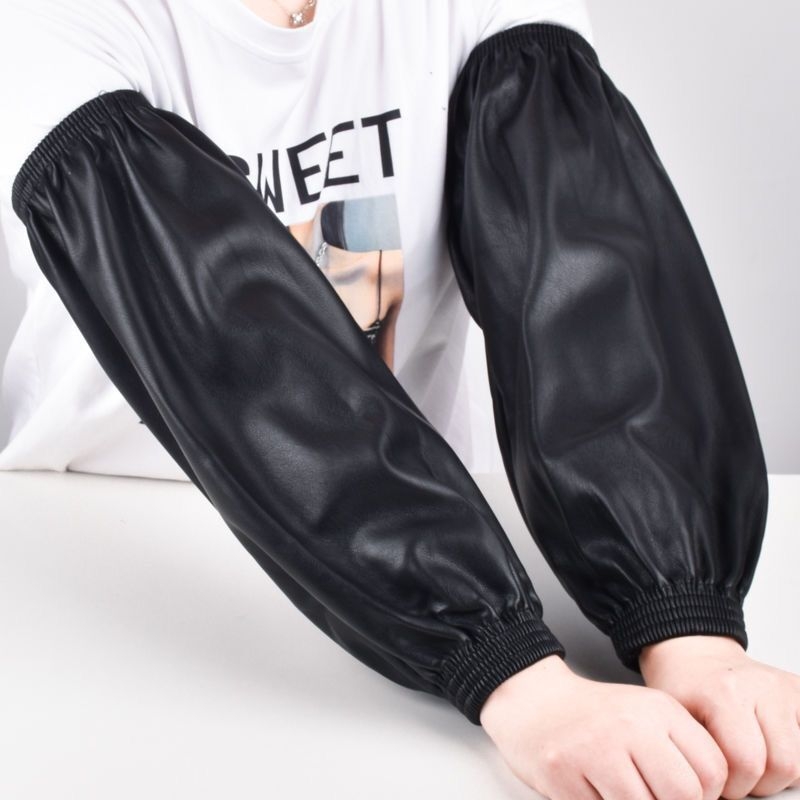 Kožne zaštitne rukave za kuhinju, vodootporne i otporne na ulje, unisex, za jesen i zimu