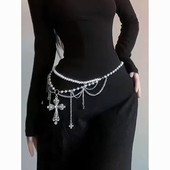 Strukni lanac, metal, unisex, modni stil, jesen 2025