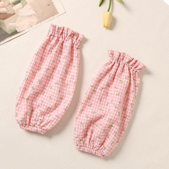 Slatke zaštitne dugačke rukave od prozračne pamuke s mjehurić teksturom, cvjetni uzorak, proljeće-ljeto 2025, šifra proizvoda Yc7353, marka Tagkita