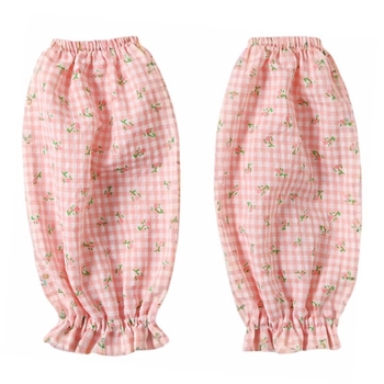 Slatke zaštitne dugačke rukave od prozračne pamuke s mjehurić teksturom, cvjetni uzorak, proljeće-ljeto 2025, šifra proizvoda Yc7353, marka Tagkita