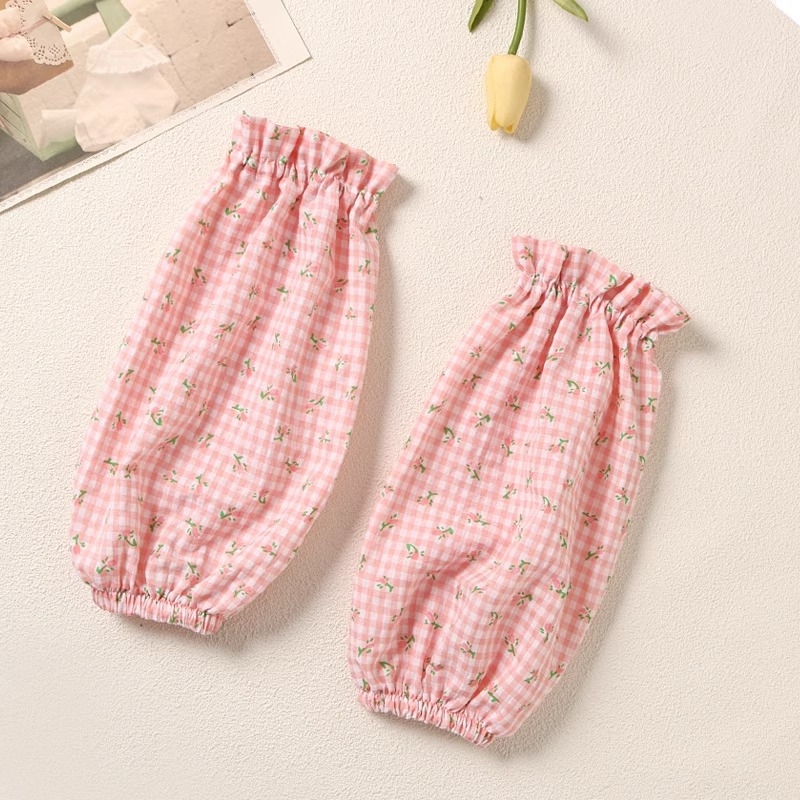 Slatke zaštitne dugačke rukave od prozračne pamuke s mjehurić teksturom, cvjetni uzorak, proljeće-ljeto 2025, šifra proizvoda Yc7353, marka Tagkita