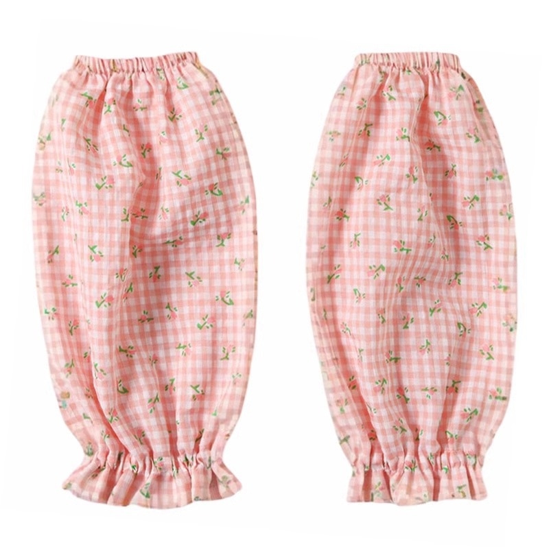 Slatke zaštitne dugačke rukave od prozračne pamuke s mjehurić teksturom, cvjetni uzorak, proljeće-ljeto 2025, šifra proizvoda Yc7353, marka Tagkita