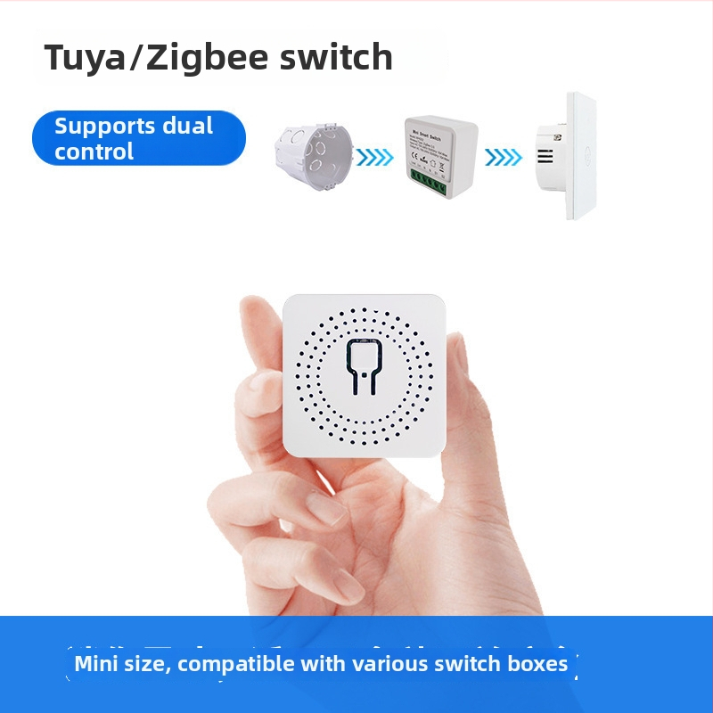 Yaneng Inteligentný WiFi spínač, 100–240 V AC, rozteč montážnych otvorov 20 mm, panel z flame retardant PC, kontakty z fosforovej meďe, elektrická životnosť ≥10 000 cyklov