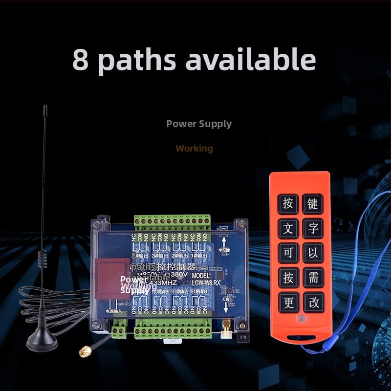 Безжичен дистанционен превключвател за контролен шкаф (Работна температура -20 до 60°C; Тип на превключвателя: дистанционно управление; Приложение: контролен шкаф)