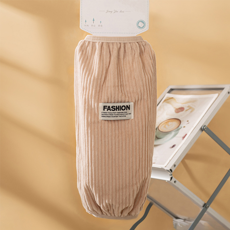 Dugi rukavni pokrovi za zimsku down jaknu, unisex, velur, prugasti uzorak, otpornost na prljavštinu