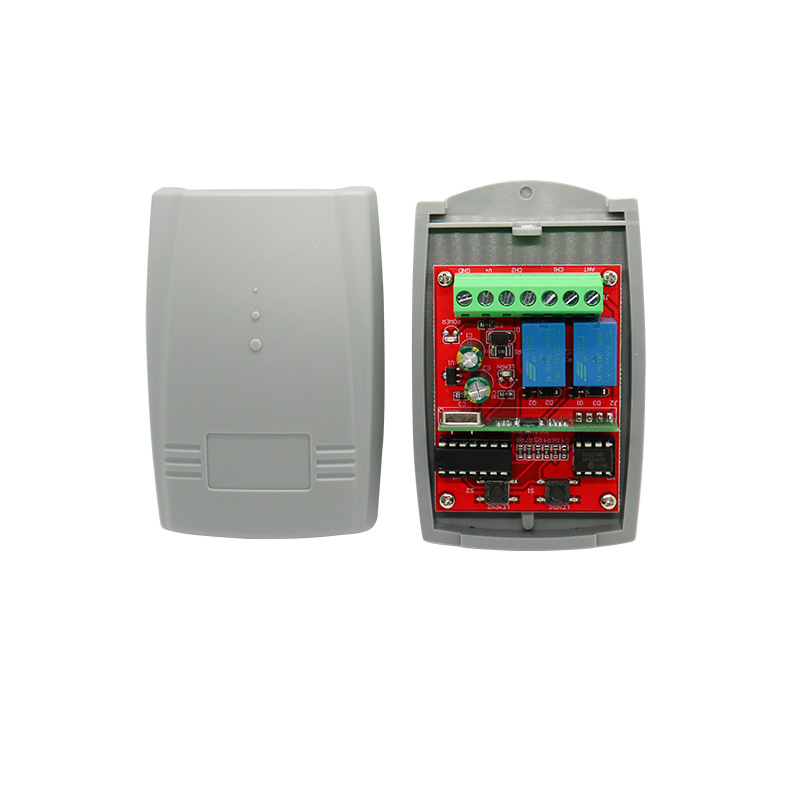 Bežični relejni prekidač s dvostrukim kodom za garažna vrata, 433 MHz, DC9V-24V