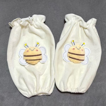 Duge rukave za zaštitu ruku s motivom pčele, jesen-zima, protiv prljavštine, za žene, Jun Weiya, jesen izdanje 2025