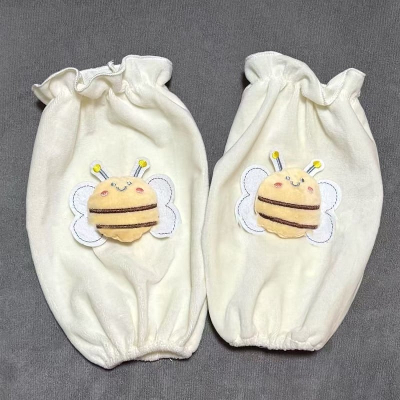 Duge rukave za zaštitu ruku s motivom pčele, jesen-zima, protiv prljavštine, za žene, Jun Weiya, jesen izdanje 2025